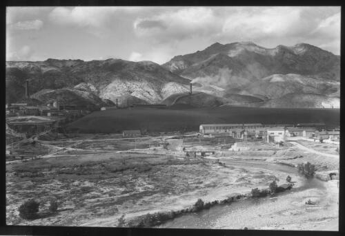 Mt. Lyell Smelters at Queenstown [picture] / Spurling