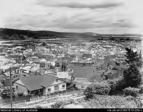 Launceston from Welman Street, Invermay section of town [picture] / Spurling
