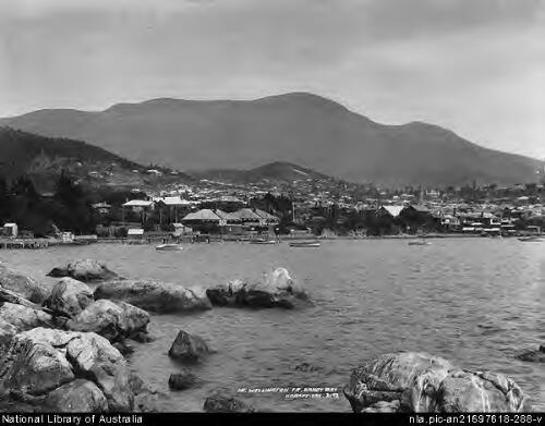 Mt. Wellington from Sandy Bay [picture] / Spurling