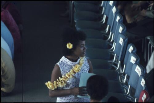 First graduation ceremony for the new University of Papua New Guinea, held in conjunction with the ANZAAS Congress (3) University of Papua New Guinea, Port Moresby, 1970 [picture] / Terence and Margaret Spencer