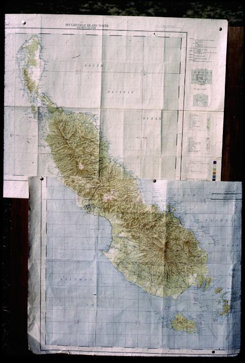 Map of Bougainville Island (1) [picture] / Terence and Margaret Spencer