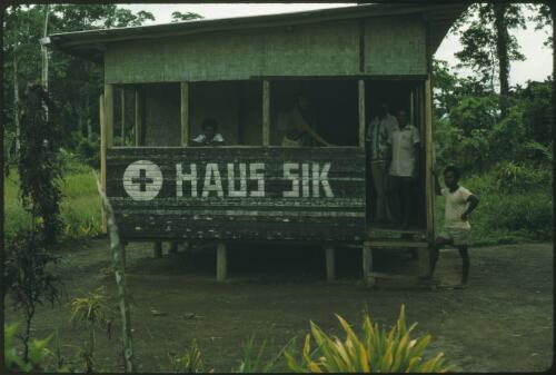 Haus sik Papua New Guinea [picture] / Terence and Margaret Spencer