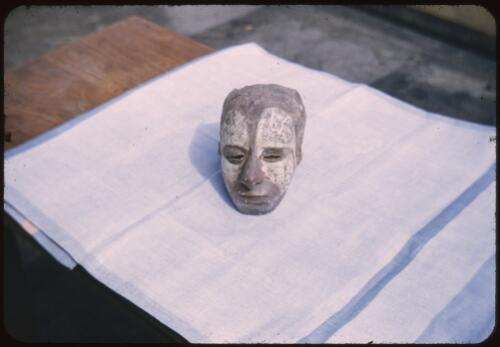 One painted head Papua New Guinea [picture] / Terence and Margaret Spencer
