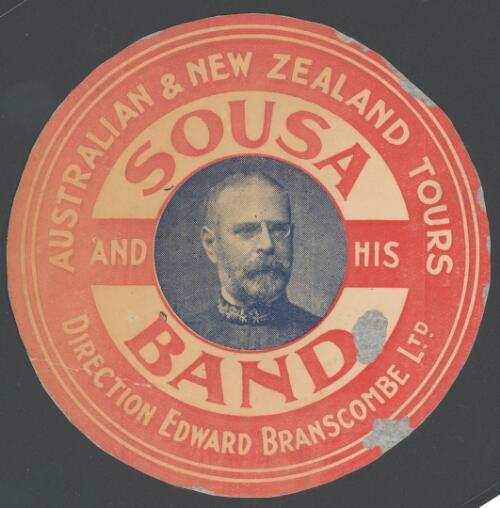 Sousa and his band, Australian & New Zealand tours, direction Edward Branscombe Ltd [picture]