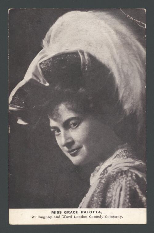 Miss Grace Palotta, Willoughby and Ward London Comedy Company [2] [picture]