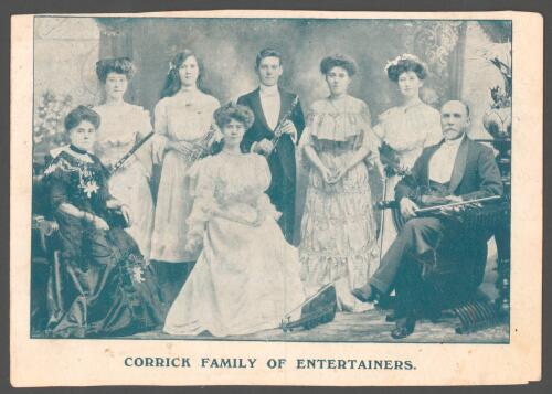 Corrick family of entertainers [picture]