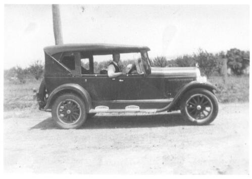 [Anderson family car at Dundas, New South Wales] [picture]