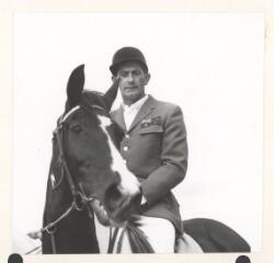 [Portrait of Kevin Bacon, the Australian Olympic equestrian rider, at ...