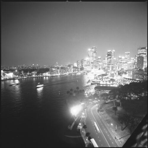 Sydney at night during the Olympics, 21 September 2000 [picture] / Loui Seselja