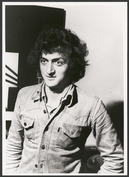 Portrait of John Papadopoulos taken during an oral history interview, 26 November 1974 [picture] / Hazel de Berg