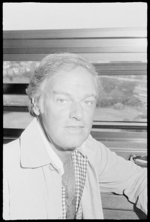 Portrait of Keith Michell taken during an oral history interview, 10 May 1978 [picture] / Hazel de Berg