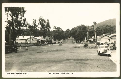 The Crossing, Boronia, Victoria [1940s] [picture] / Harry Sawyer