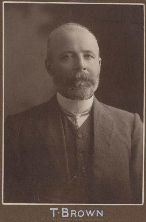 [Portrait of Thomas Brown] [picture] / T. Humphrey & Co