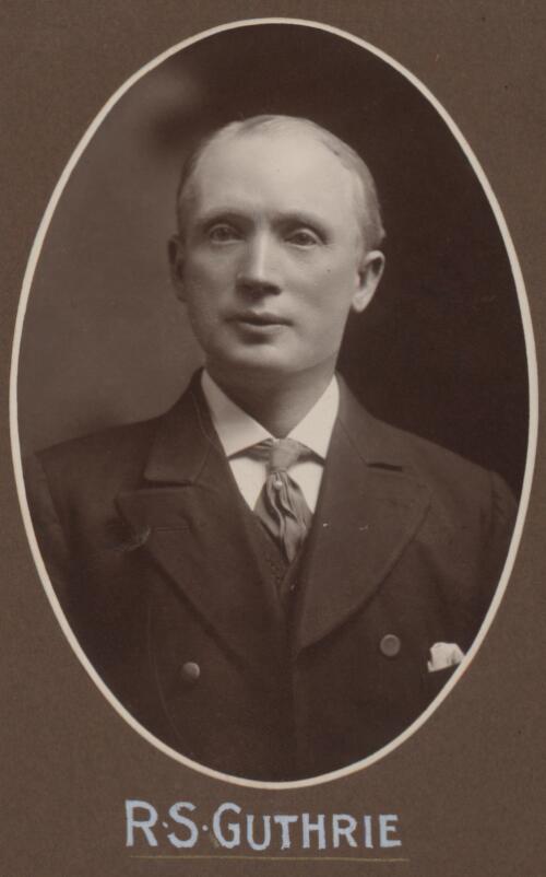 [Portrait of Robert Guthrie] [picture] / T. Humphrey & Co