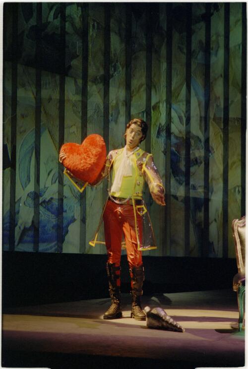 [Portrait of Angus Wood as Arlecchino in Ariadne auf Naxos (Ariadne on Naxos), Opera Australia, January 1997] [picture] / Don McMurdo
