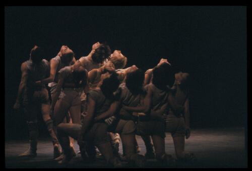 [Sydney Dance Company performance of Daisy Bates at the Regent Theatre, 1982, 4] [transparency] / Don McMurdo