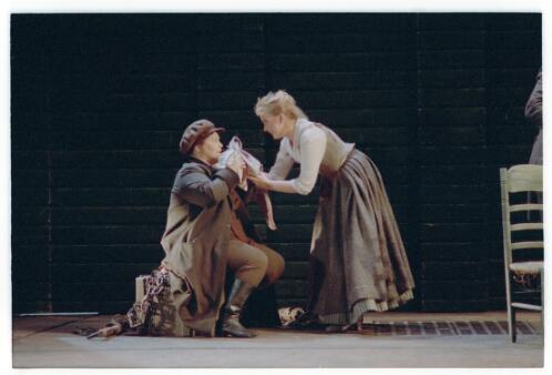 [Australian Opera performance of Fidelio, starring Kathryn McCusker as Marzelline and Wendy Dixon-Grujicic as Fidelio, February 1992] [picture] / Don McMurdo