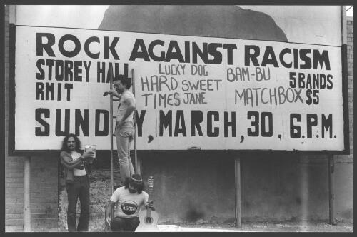 Rock Against Racism, Melbourne, March 1980 [picture] / Lyn McLeavy