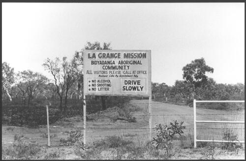 La Grange Mission, Bidyadanga Aboriginal community, W.A. October 1979 [picture] / Lyn McLeavy
