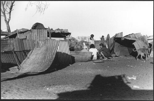 Accommodation for Aboriginal people at Jigalong, Pilbara, W.A. October 1979 [picture] / Lyn McLeavy