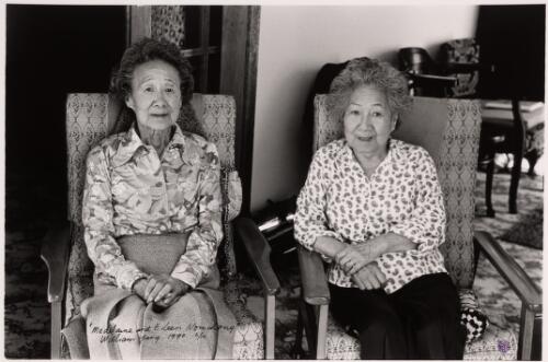 Madelaine and Eileen Nom Chong, [Braidwood], 1990 [picture] / William Yang
