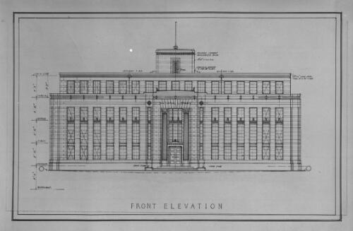 National Library of Australia plans, 1934 [picture] / E. H. Henderson