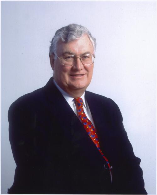 Portrait of Donald Bourke, Non-Executive member, National Library of Australia Council [picture] / Damian McDonald