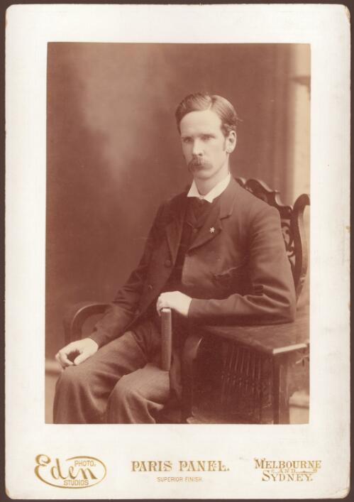 Portrait of Bernard O'Dowd, 1904 [picture] / Eden Studios