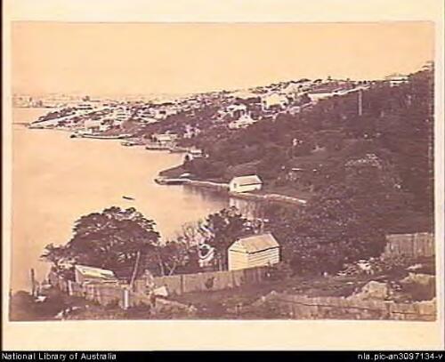 View of Blue's Point, Sydney Harbour [picture] / N.J. Caire