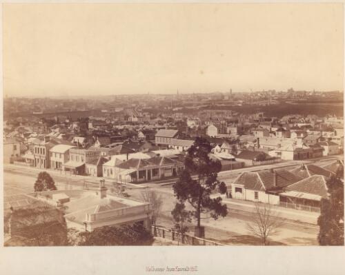 Melbourne from Emerald Hill [picture] / [Charles Nettleton]