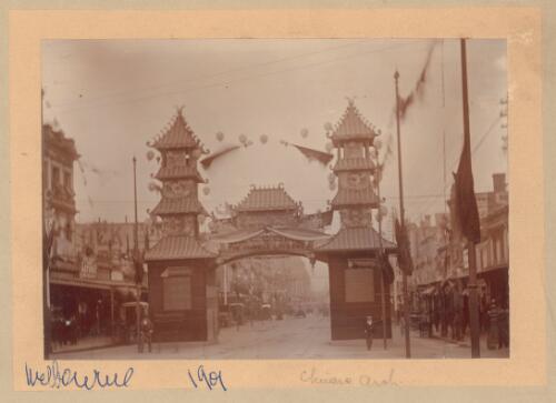 Chinese Arch, Melbourne 1901 [picture]