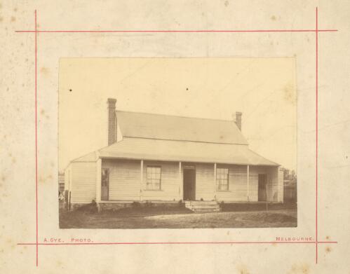 [Weather board house, South Melbourne, Victoria, 1870] [picture] / A. Gye