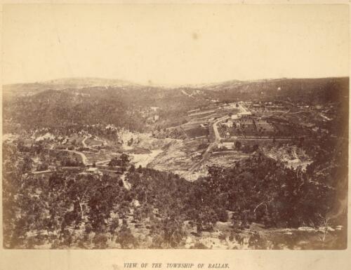 View of the township of Ballan? Victoria [picture] / N. J. Caire
