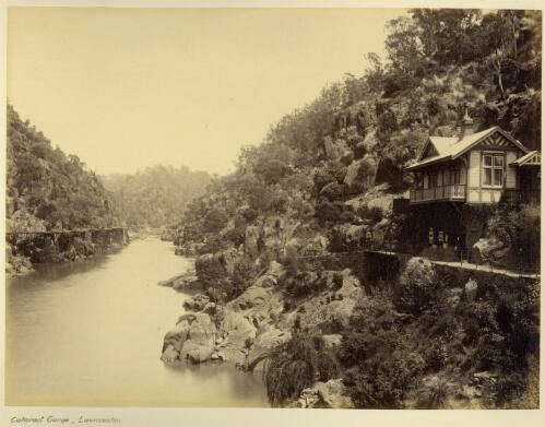 Cataract Gorge, Launceston [picture] / J. W. Beattie