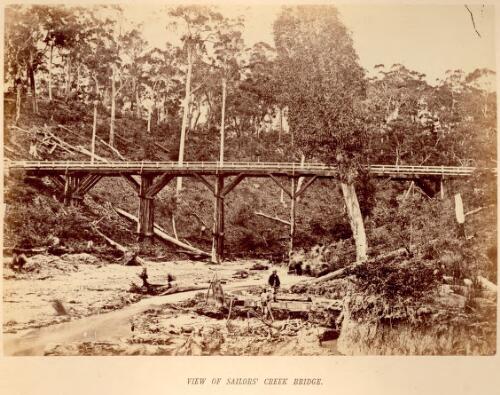 View of Sailor's Creek Bridge [Victoria] [picture] / N. J. Caire
