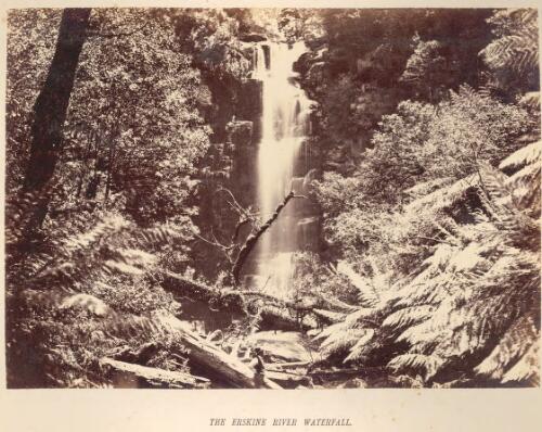 Erskine River waterfall [Victoria] [picture] / N. J. Caire