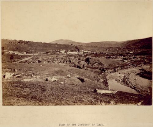 View of the township of Omeo [Victoria] [picture] / N.J. Caire