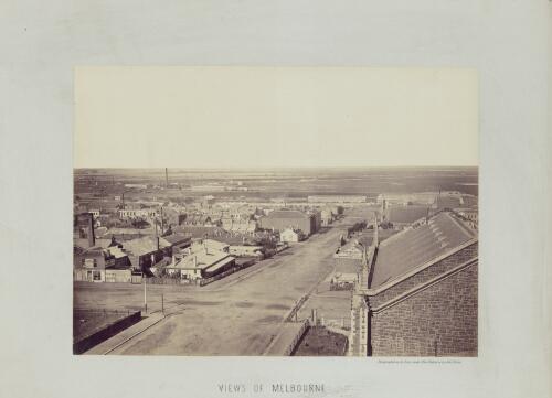[View of Melbourne, ca. 1874, 2] [picture] / photographed at the Crown Lands Office, Melbourne, by John Noone