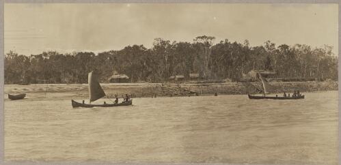 Canoeing scenes on Cooper's anchorage, 2 [picture] / J.P. Campbell