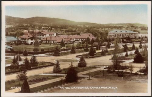Hotel Canberra, Canberra, A.C.T., [1930s] [picture] / [Frank H. Boland]