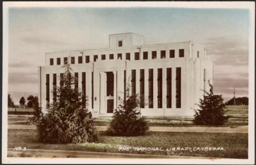 The National Library, Canberra, [1930s] [picture] / [Frank H. Boland]