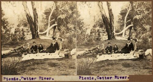 Picnic, Cotter River, New South Wales [ca. 1920s] [picture] / [Frank H. Boland]