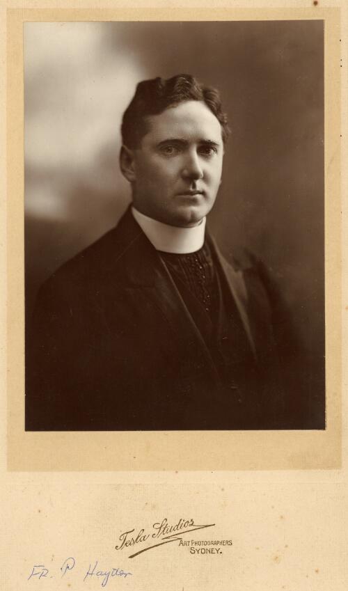 [Portrait of Father Patrick Haydon] [picture] / Tesla Studios