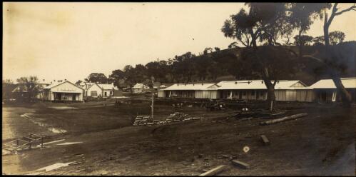 [Parade ground under construction, Royal Military College, Duntroon, ca. 1911] [picture] / [Frank H. Boland]
