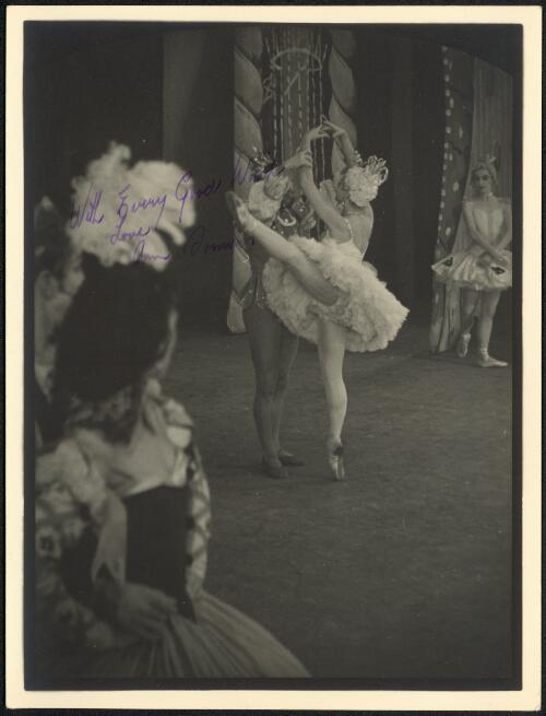 Ballet Rambert performance of Casse-Noisette, starring Ann Somers (Kathleen Gorham) and Miro Zloch, Her Majestys, 1948, [3] [picture] / Walter Stringer
