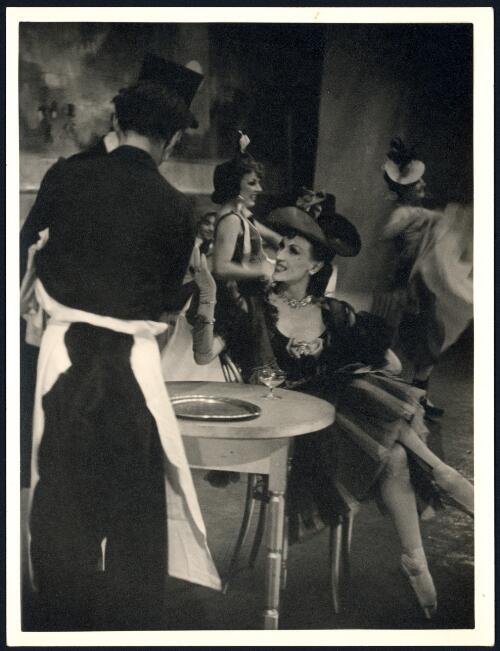 Ballet Rambert performance of Bar aux Folies-Bergère, starring Joyce Graeme and Walter Gore, Princess Theatre, 1947 [picture] / Walter Stringer