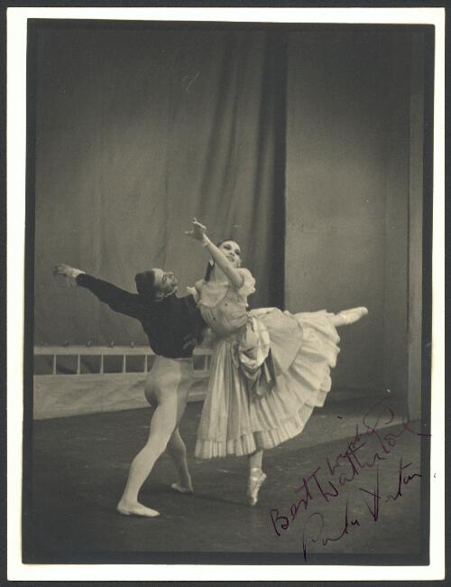 Portrait of Walter Gore and Paula Hinton in Plaisance, Ballet Rambert, 1947 [picture] / Walter Stringer
