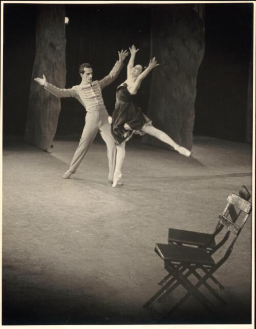 Borovansky Ballet performance of Le beau Danube starring Paul Grinwis and Kathleen Gorham, Her Majestys, 1955? [picture] / Walter Stringer