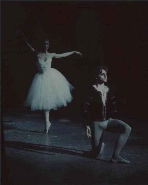 Ballet Victoria performance of Giselle, Act II, starring Natalia Makarova and Mikhail Baryshnikov, 1975 [picture] / [Walter Stringer]