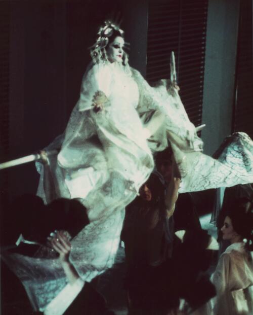 Australian Ballet performance of Yugen, starring Kathleen Gorham as The Moon Goddess, 1965, [1] [picture] / [Walter Stringer]